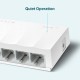 Switch TP-Link Fast Ethernet LS1005, 5 Puertos 10/100 Mbps, 100 Mbit/s - No Administrable ETHERNET AUTO-MDI/MDIX  LITEWAVE