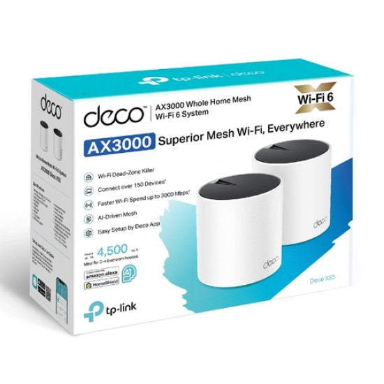 AX3000 WHOLE HOME MESH WI FI 6 SYSTEM