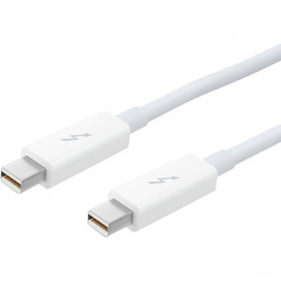 Apple Cable Thunderbolt Macho - Macho, 50cm, Blanco BLANCO