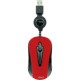 Mini Mouse Perfect Choice Óptico Easy Line 993353, Alámbrico, USB, 1000DPI, Rojo ROJO